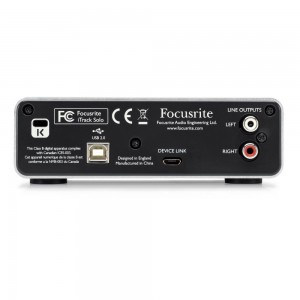 Focusrite iTrack Solo Lightning Audio Interface (iOS/PC)